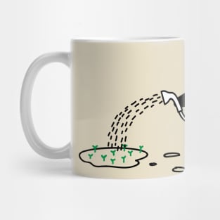 The Watering Cat Mug